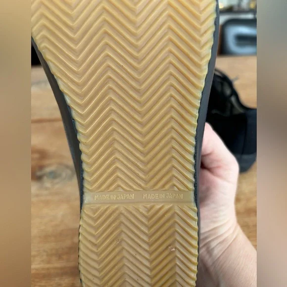 MOONSTAR GYM CLASSICS US Men’s 9 Vulcanized Unisex Sneakers Japan 27 Black NEW - Picture 13 of 15